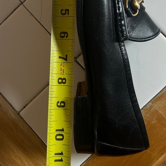 Gucci Leather Horsebit Loafers Size 10.5